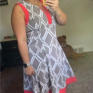 Pink Robbie Bee size 12 dress